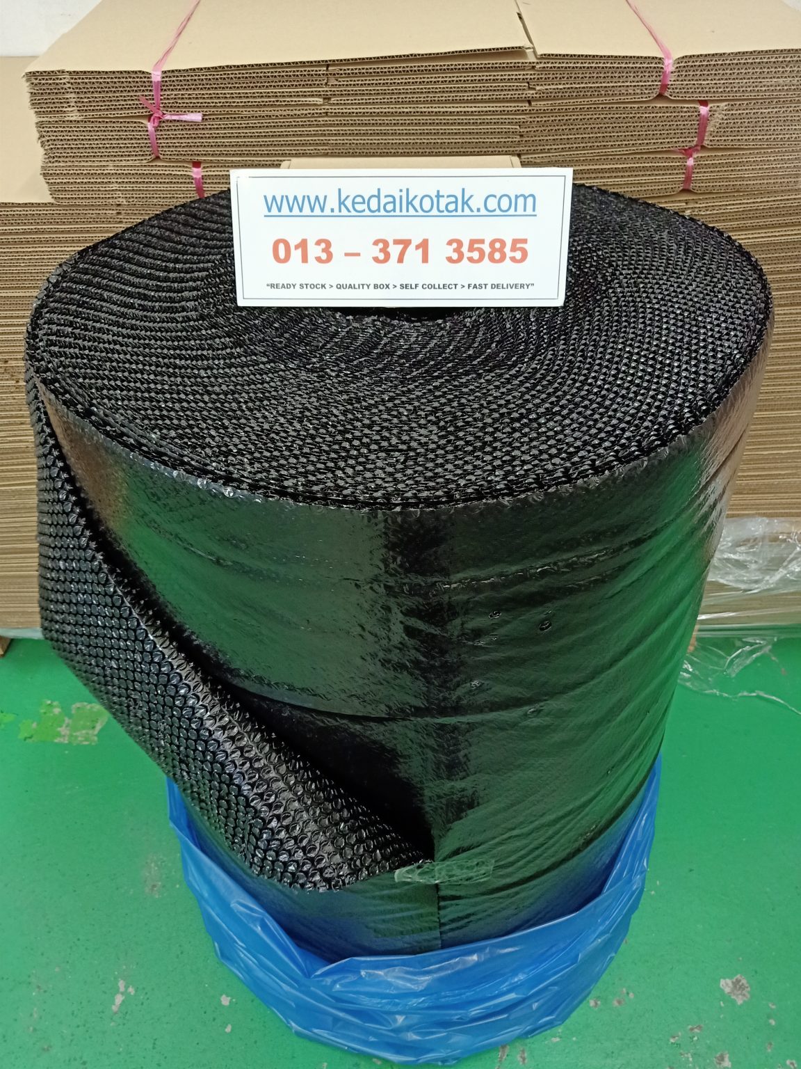 PL17 BUBBLE WRAP HITAM (BLACK BUBBLE WRAP)